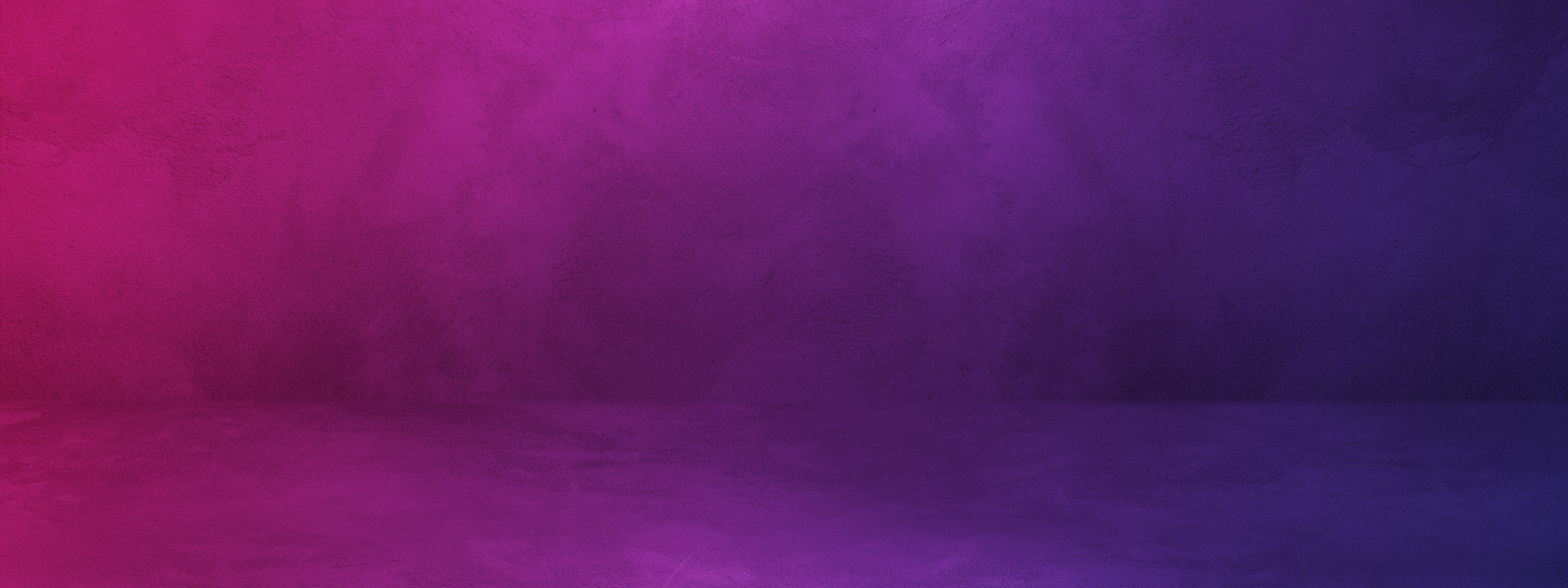 Empty Black and Purple Concrete Interior Background Banner